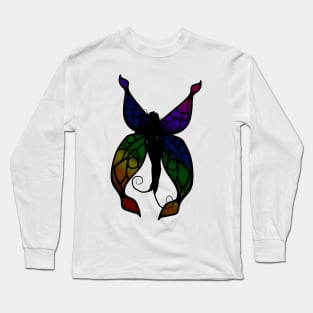 Fae Rainbow Silhouette Long Sleeve T-Shirt